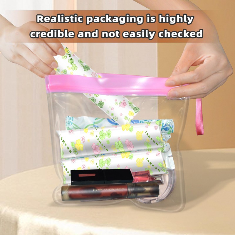 JUSONEY 14 Pack Tampon Flasks (21oz Total) Hidden Flasks for