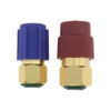 VGOL 2Pcs R12 to R134A Adapter Low Side & High