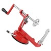 Spiral Potato Cutter Hand Crank Stainless Steel Alloy Rubber Food