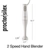 Proctor Silex Electric Immersion Blender with Detachable Dishwasher Safe Handheld