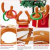 Inflatable Reindeer Antlers Game, Christmas Inflatable Ring Toss Game, Reindeer