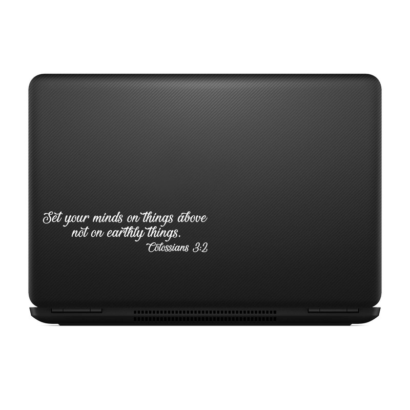 Bargain Max Decals Colossians 3:2 Verse Sticker Decal Notebook Car