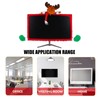 Lurrose Christmas Computer Screen Cover Reindeer TV Monitor Elastic Laptop