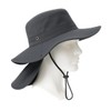 Tuxcinturones Sombrero con Proteccion En Cuello contra El Sol De