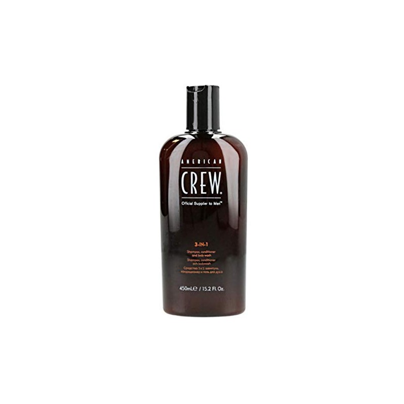 American Crew: 3-in-1 Shampoo, Conditioner & Body Wash, 15.2 oz