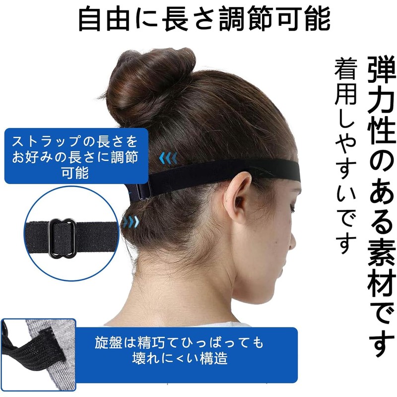2-Pack 3D Eyepatch (with Adjustment Buckle) Eyepatch, Blackout, Eyepatch, Amblyopia