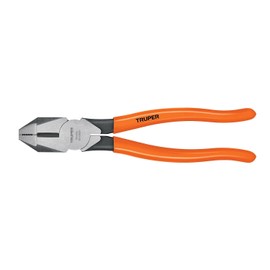 Truper T201-8, Pinza profesional para electricista 8", mango de vinil