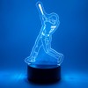 EXIGENT 3D LED Light Baseball Lamp Acrylic Illusion Night Flashing