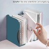 DARUITE Metal Bookend, Adjustable Bookends, Children's Book Holder for Bookcase,