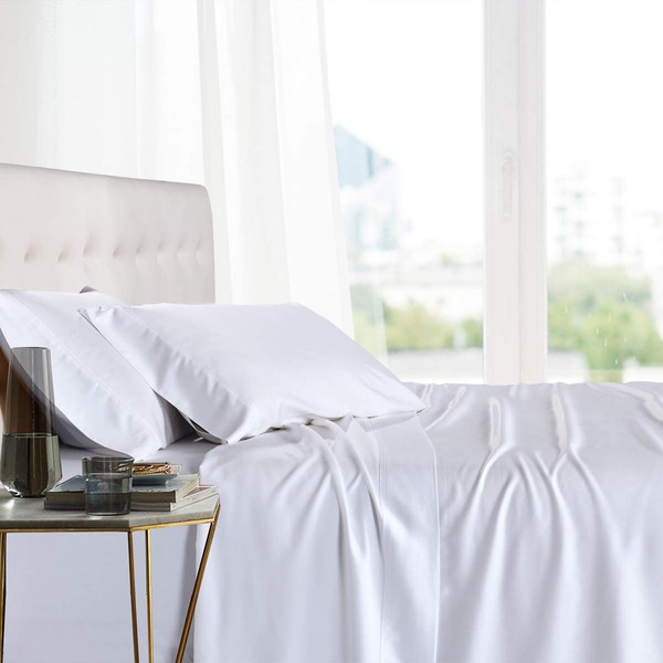 Royal Hotel Bedding Standard Size White Silky Soft Bed Pillowcases