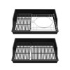 SafBbcue 7853 18.75" Cast Iron Grill Grates for Weber Genesis