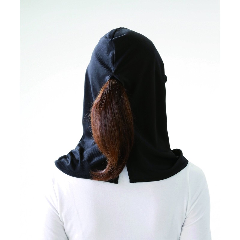 No Makeup Sun Shade Face Cover, Black