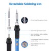 LDK Soldering Iron Kit Electric 60W 110V Adjustable Temperature Soldering