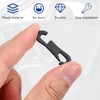 Veemoon 200PCS Car Seat Cover Hooks 1.38inch Seat Cover Clips
