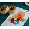 1 Pack Water-Based Kraft Paper Tape, Gum Tape, Water Activated
