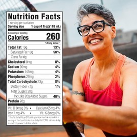 Gelatein MCT Peach Mango: 20 grams of protein. Ideal for swallowing difficulties and fluid restricted diets. Great pre or post-workout snack (Pack of 36) …