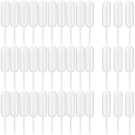 Tomnk 350pcs 4ml Plastic Pipettes Squeeze Transfer Pipettes Suitable for Chocolate, Cupcakes, Strawberries