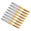 sourcing map Spiral Point Plug Threading Tap 1/4-20 UNC Thread,