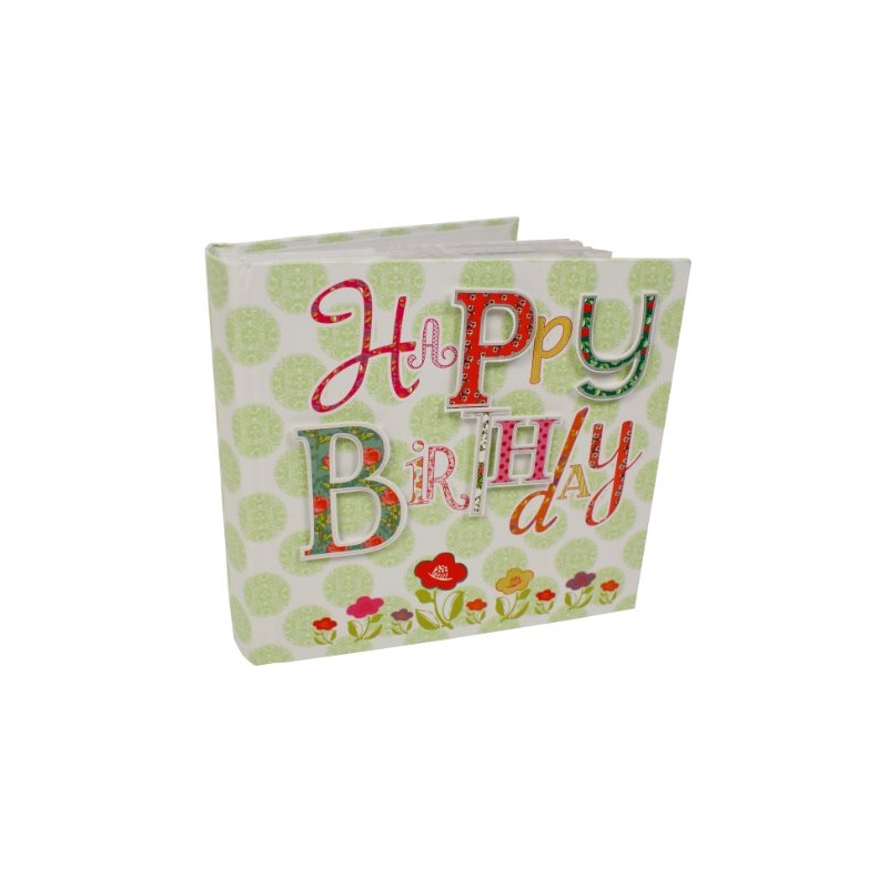 Happy Birthday Photo Album Gift Boxed