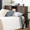 South Shore Ulysses Full Bookcase Headboard Fall Oak