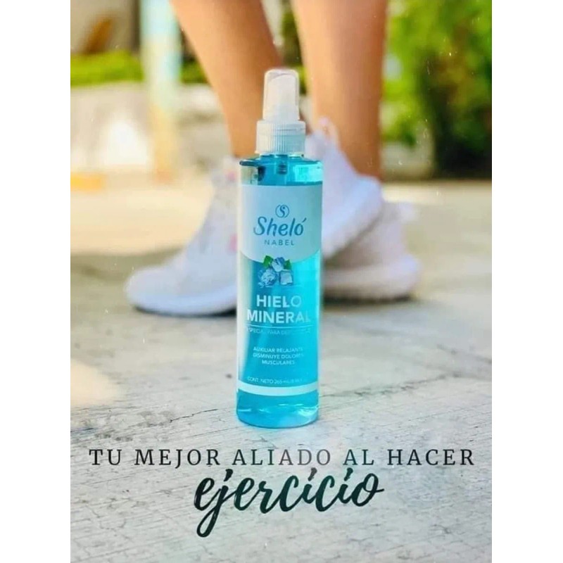 Kit Hielo Mineral Crema Vrc Shelo Nabel Regalo Menta