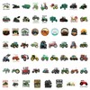 Pack of 60 Tractor Stickers, Vehicles, DIY Waterproof Excavator Stickers,