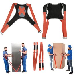 Carrying Straps Moving Kit, Furniture Carrying Straps for Moving, Multifunctional Lifting Strap, Furniture Belt for 2 People, Piano Carrying Strap, Lifting Straps for Washing Machine