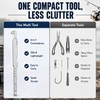 6-in-1 Stainless Steel Fishing Multi Tool Hook Remover and Knot