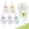 Temiary 6 Pcs Correction Tapes for Instant Corrections, Easy To
