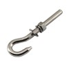 4Pcs M10 Stainless Steel Eye Bolt with Nut and Washers