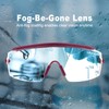 UKNOW Safety Goggles Over Glasses, Anti Fog Safety Glasses with