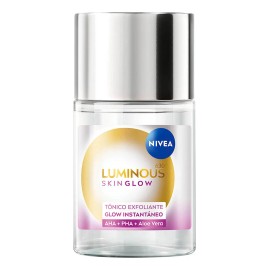 Nivea Tónico Exfoliante Skin Glow Instantáneo 100ml Todo Tipo Piel Día Noche