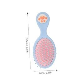 Ipetboom cute Comb Women Hair Brush Paddle Detangling Hairbrush Travel Hair Brush for Massaging Detangling Distribute Oil