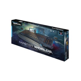 ROCCAT SKELTR - RGB Gaming Keyboard, GREY, NEW (Part# ROC-12-231-GY)