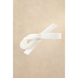 BABEYOND Fascinator Headband for Women - Tea Party Kentucky Bow Headband Derby Cocktail Wedding Ribbon Hair Clip for Daily White