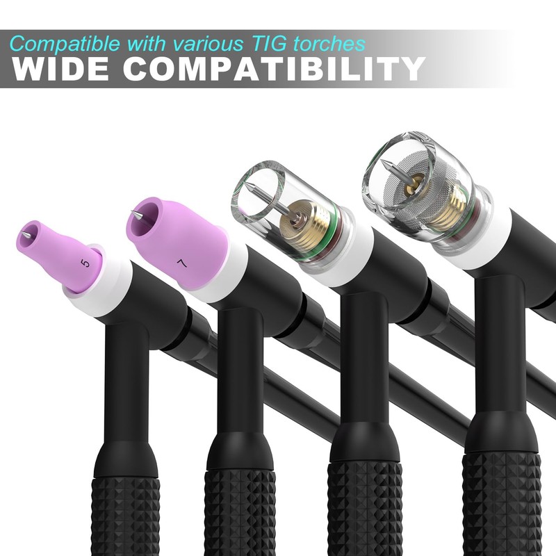 WelderElite TIG Welding Tungsten Electrode 10 Pack 3/32" × 7"