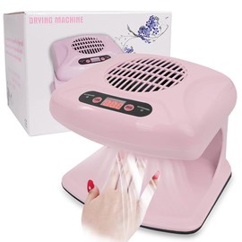 Nail Dryer for Regular Polish,300W Nail Drying Fan with Auto Sensor,Hot & Cold Air Nail Drying Fan for Salon & Home Manicure Use
