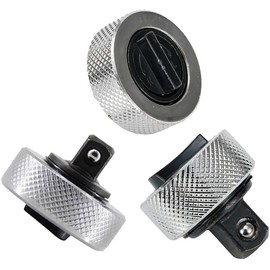 Bestgle Ratchet Wrench, Set of 3, Quick Adapter, Forward and Reverse Rotation, Ratchet Spinner, Quick Release Button, Car Repair, Wrench, Mini Ratchet, Insertion Angle 0.25, 0.5 inches (6.35 mm), 0.5