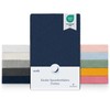 Laleni Set of 2 Terry Towelling Fitted Sheets for Cot