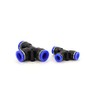 IQS Pneumatic T-Piece 6 mm Compressed Air Connector 3-Way Connector