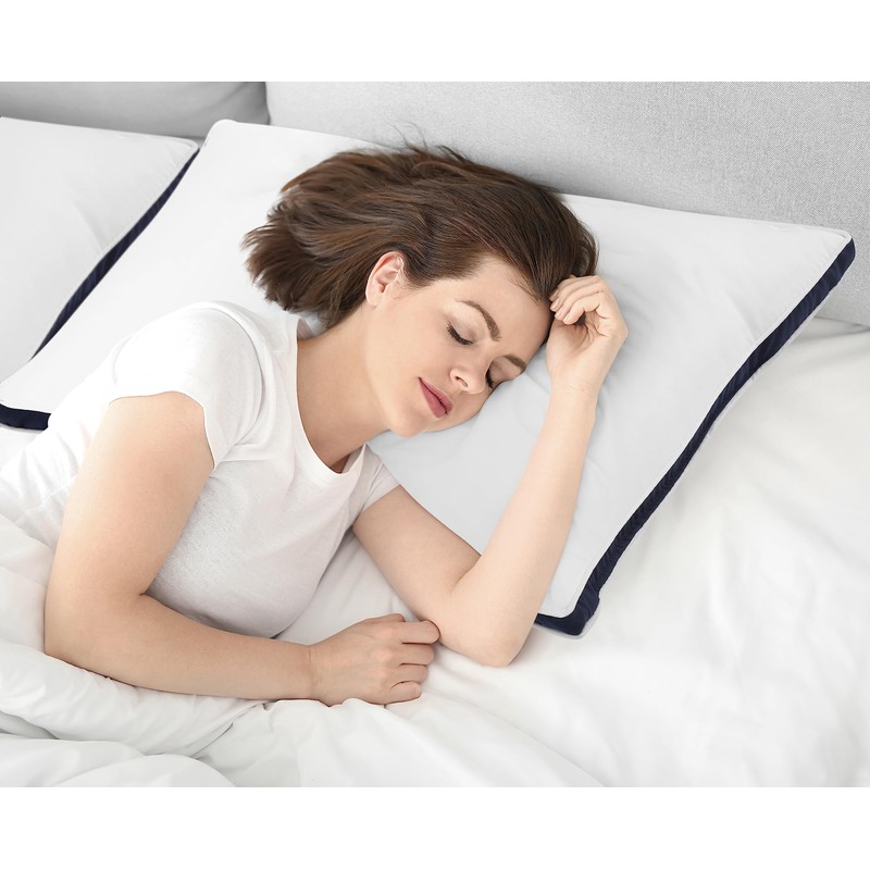 Utopia Bedding Pillows Pack Size, Hotel Quality Pillows, Brushed Fabric,