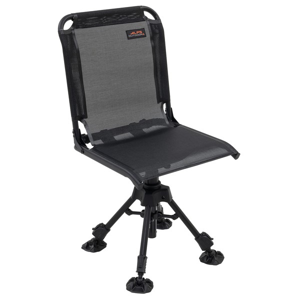 ALPS OutdoorZ Stealth Hunter Hunting Chair, Regular - Black