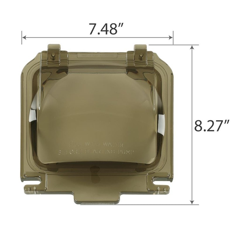 ALLGOOD Pool Pump Lid Strainer Cover and Gasket, Compatible with