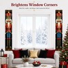Nutcracker Outdoor Christmas Decorations Banner, for Xmas Party Door Decor