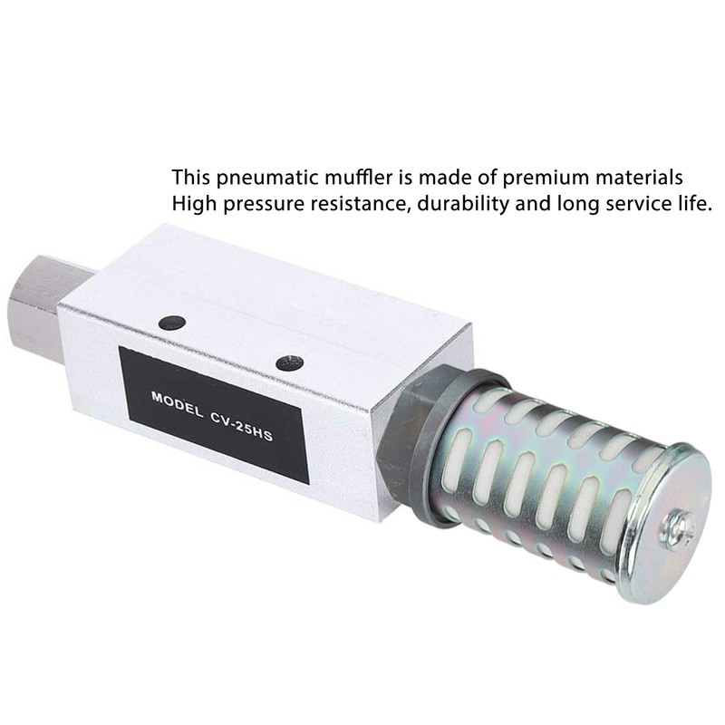 5Pcs Pneumatic Air Compressor Muffler High Pressure Resistant Air Exhaust