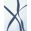 Spirella Ribbon Pearl Black Pearl Effect Textile Polyester Shower Curtain,