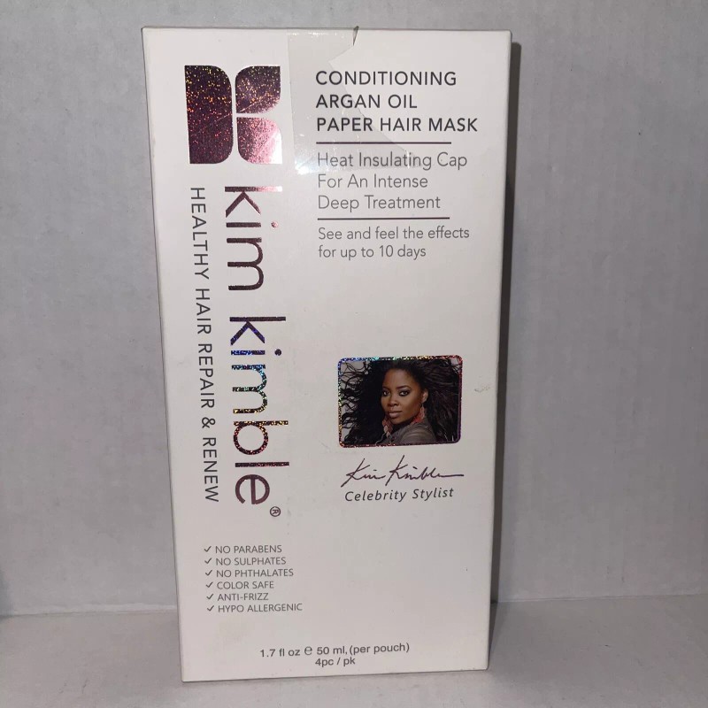 Kim Kimble Deep Conditioning Argan Oil Paper Hair Mask -