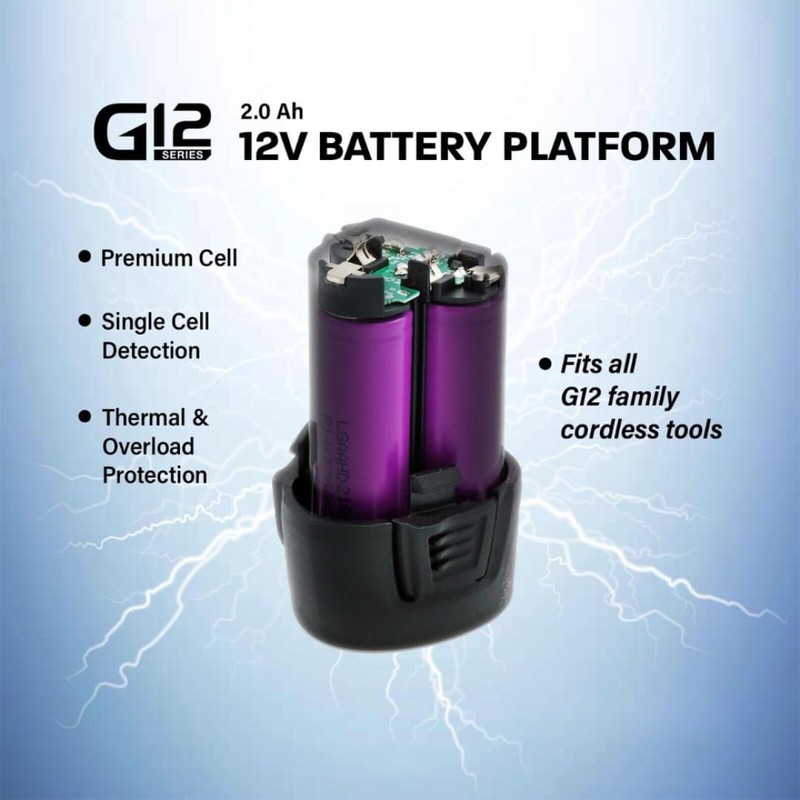 Durofix B1207LA G12 Series 12V Li-ion Interchangeable Battery Pack