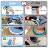 YUNCHI Upgraded Extra Wide Full Leg Cast Cover for Shower
