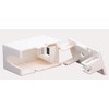 10-1 Port Surface Mount Box for Keystone Jacks - White